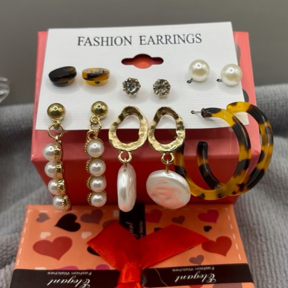New 12 Pairs of Earrings